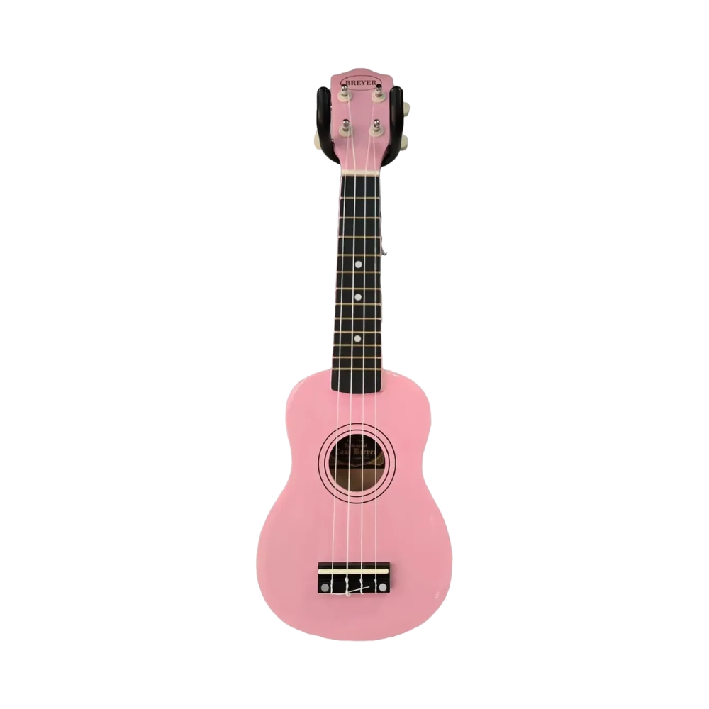 24116 UKELELE SOPRANO BREYER ROSA C/FUNDA - Imagen 1