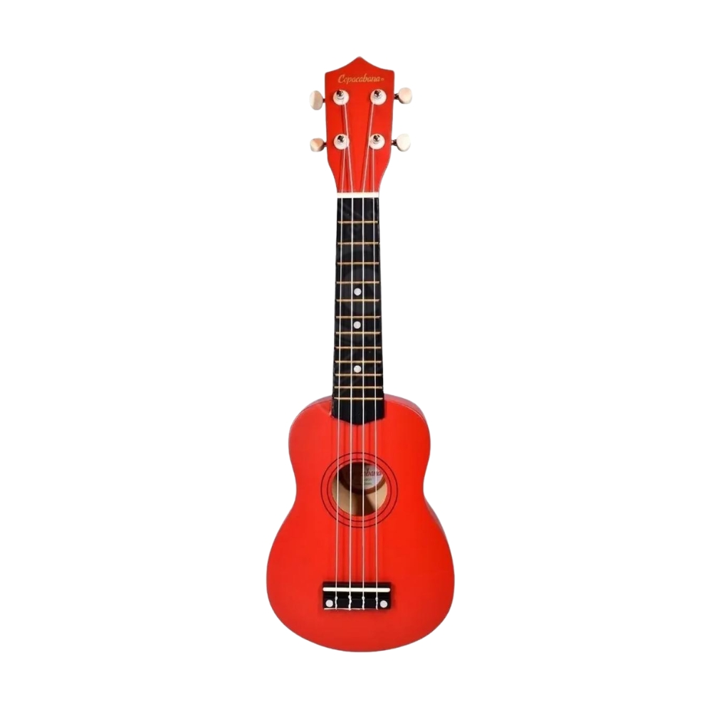 26117 UKELELE SOPRANO BREYER ROJO C/FUNDA - Imagen 1