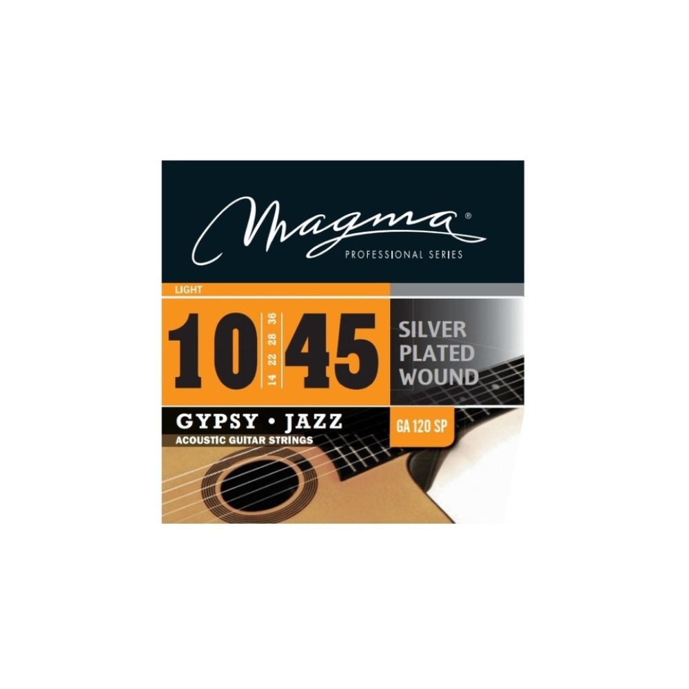 1420 CUERDA DE ACUSTICA MAGMA SP 0.10 BRONZE GYPSY JAZZ - Imagen 1