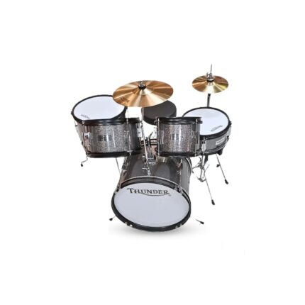 BATERIA THUNDER DE NIÑO PLATEADA