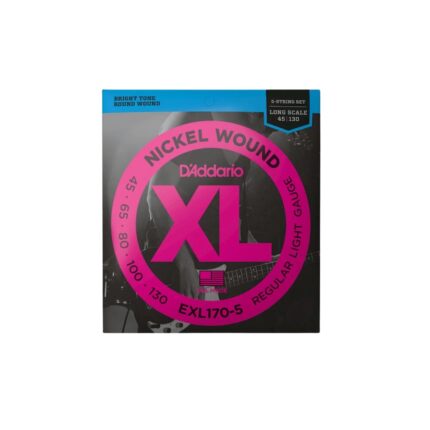 CUERDAS DE BAJO DADDARIO 5 CUERDAS EXL170-5