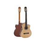 GUITARRA CRIOLLA ADMIRA C/CORTE C/MICROFONO ALBA - Imagen 4
